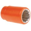 Nasadka Izolowana nasadka standardowa z gniazdem 1/2 cala 19mm izolowana ITL Insulated Tools Ltd