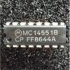 4551 (MC14551BCP) quad analog MUX/DEMUX - Motorola