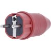 AS Schwabe 62290 Safety plug 230 V Red mains power and cable connectors