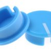 Nakładka pokrętła potencjometru oś: 6.4mm średnica: 19mm Plastik Niebieski RS PRO
