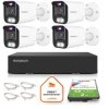 Zestaw monitoringu Easycam z 4 kamerami EC-IP-B5MP40DLT 5MPx z aktywnym odstraszaniem