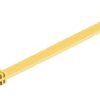 kabel LAN MicroConnect V-UTP601Y-FLAT, 1 szt., RJ45, 1 m, żółty