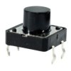 RES1212-4PH5; Mikroprzycisk 12x12mm 4 piny, przycisk 5mm, Tact Switch