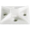 TruComponents 41112 Cable mount Self-adhesive Ø12.70mm 4x thread Clear 1pcs