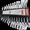 R05105012 Double open ended spanner set 12 pcs 6-32 mm