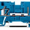 2-wire/1-pin basic terminal, spring-clamp connection, 0.08-4.0 mm², 1 pole, 32 A, 6 kV, blue, 769-251/000-006