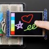 2.8" TFT LCD with Touchscreen Breakout Board w/MicroSD Socket - ILI9341