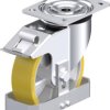 Blickle 742160 L-ALTH 160K-FI-FS Rolka obrotowa z blachy stalowej Średnica koła: 160 mm Maksymalne obciążenie: 400 kg 1