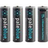 Paleblue PB-AA-C AA batteries rechargeable Li-ion 1700mAh 4 pieces 1.5V