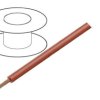 Przewód HookUp Wire linka Cu d: 12AWG PA,PVC czerwony 600V 30,5m 541219 RD005