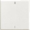 Przełącznik dla przycisku bezprzewodowego 55 x 55 mm dla Szwecji, exxact-biały - W-FT55ES