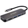D-Link DUB-2325/E USB-C hub 5 ports Anthracite USB 3.2 2nd Gen