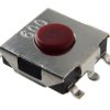 Mikrostyk Tact switch smd 2,5mm 6x6mm