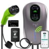 Qoltec Stacja ładowania EV 2w1 Typ2 22kW Wi-fi LCD 3 fazy Wallbox 5m