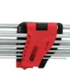 KS Tools 151.4960 wewnętrzny sześciokąt Zestaw kluczy trzpieniowych 1/16 cal, 5/64 cal, 3/32 cal, 1/8 cal, 5/32 cal, 3/1