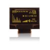 Wyświetlacz OLED 0.96cal Żółty macierz pasywna 128 x 64pikseli Midas COT I2C, równoległe, SPI