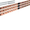 Szyna zbiorcza miedziana 40x10x940mm 3-polowa 800A UM08K