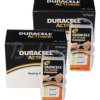 120 x baterie do aparatów słuchowych Duracell ActivAir 10