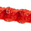 Puszka P/T Regips 4X60mm Głęboka Z Wkrętami Czerwona Pk-4X60 0288-00