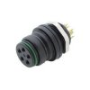 Binder 99-9128-00-08 Female Panel Mount 8 Pin with Solder Terminal