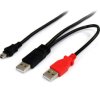 StarTech.com Kabel USB z gniazdem IC Męski Złącze A USB typu A Złącze B Mini USB typ B Męski dł. 1.8 m USB 2.0 kolor: