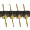 Złącze szpilkowe 10-pinowe raster: 2.54mm -rzędowe Samtec Przewlekany 1.0A