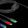 90156 USB Charging Cable 3 in 1 Type-A to Lightning™ / Micro USB / USB