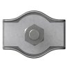Uchwyt liny 3 mm stal cynkowany galwanicznie dörner + helmer 4814394 20 szt.