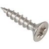 ForgeFix POZI3516SS Multi-Purpose Pozi Screw CSK ST S/Steel 3.5 x 16mm Box 200
