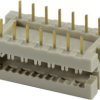 Harting 09170169622 Złącze męskie PCB Wymiary siatki: 2.54 mm Ilość pinów: 16 Ilość rzędów: 2 1 szt.