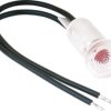 Signal light, 230 V (AC), red, 400 mcd, Mounting Ø 9.5 mm, LED number: 1, 2684.8321