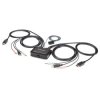 StarTech.com SV211DPUA4K 2 Port DisplayPort KVM Switch - 4K 60Hz - Compact Dual