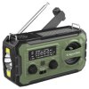 Radio Solarne, Przenośne Radio Awaryjne SOS, Powerbank 10000mAh, Latarka, dynamo na...
