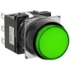 Idec LB1L-M1T64G LB Pushbutton Switch 24V 100mA Off/(On) latch Green