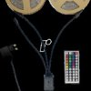 50955 LED strips, RGB, 2x 5 m, IP20 with remote control