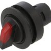 Przełącznik obrotowy zależny od oprawy Ilość Pozycji Stabilnych: 3 IP65 22mm RRJWBLSW_RT