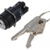 Przełącznik obrotowy z kluczem 16mm Poz.stab 2 NC + NO 51 51-235.025D2