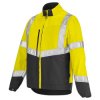 BLOUSON LUTEA JAUNE FLUO / GR CHARCOAL