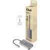 Club3D CAC-1510 USB-C to DVI Adapter 1x USB-C Plug - 1x DVI Socket 29-pin Alu