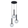 Lampa Wisząca Niko Black 3Xg9 Ml0333 Milagro