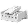 Socket housing, 5 pole, pitch 2.5 mm, straight, natural, 1744417-5