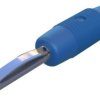 Wtyk bananowy SKS Hirschmann VON 20, O 4 mm, 1.5 mm2, 16 A 60 V/DC, niebieski