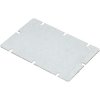Fibox 5514078 MIV 150 mounting plate Back Panel (Galvanized steel)