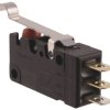 Łącznik Micro z dźwignią z rolką Omron SPDT IP67