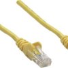 Kabel sieciowy Intellinet Cat6, S/FTP 100% miedzi Cat6 z certyfikatem LS0H 0,25 m, żółty