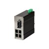 Ethernet Switch, porty RJ45: 4, Montaż na szynie DIN, 10/100Mbit/s