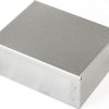 Aluminum enclosure, (L x W x H) 114 x 89 x 25 mm, natural, 1444-45351