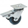 Koło obrotowe skrętne z hamulcem gumowe PP 50mm lub 75 mm, ŚREDNICA: 50 mm