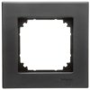 Merten M-Elegance Ramka pojedyncza metalowa szara MTN403114