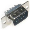 DE-09-W Wtyk szufladowy lutowany na kabel 09 pin - typ D-SUB